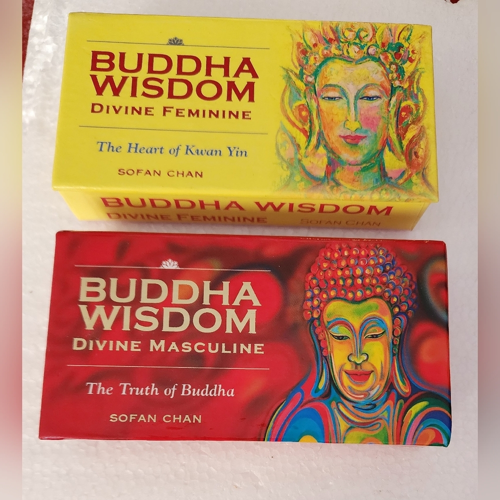Buddha Wisdom Divine Feminine Masculine Deck Cards Sofan Chan  BENIFITS CHARTIY